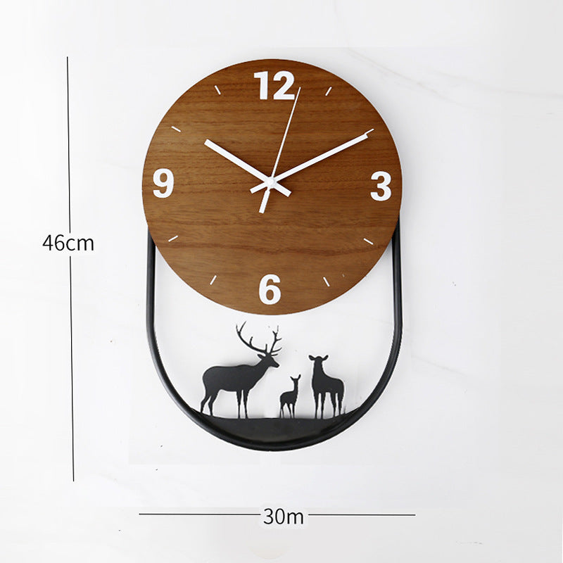 Moderne Veggklokke – Skandinavisk Minimalisme