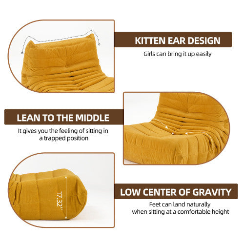 Luno – Premium Beanbag i Mykt Design
