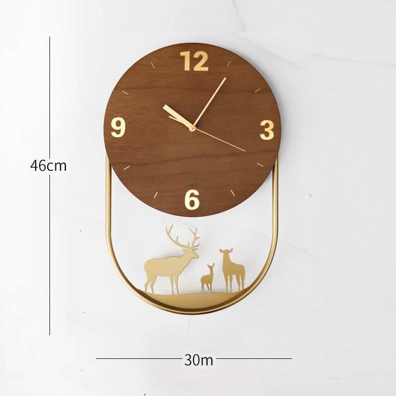 Moderne Veggklokke – Skandinavisk Minimalisme