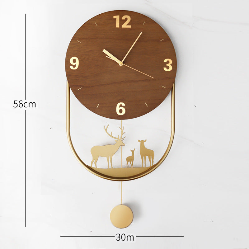 Moderne Veggklokke – Skandinavisk Minimalisme