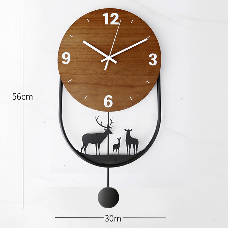 Moderne Veggklokke – Skandinavisk Minimalisme
